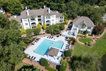 Resort-style swimming pool